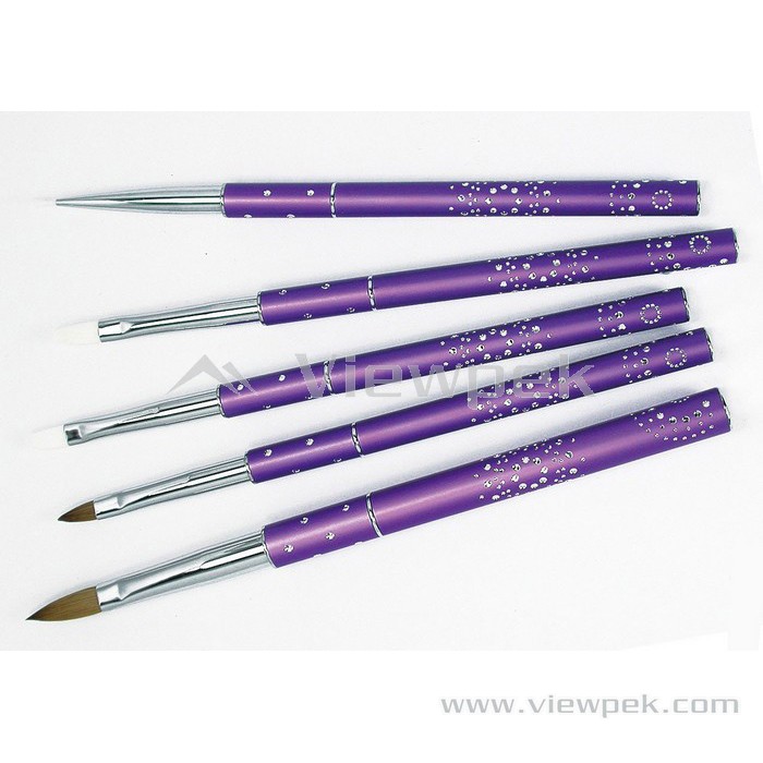  Diamond Nail Brushes set- N2010C