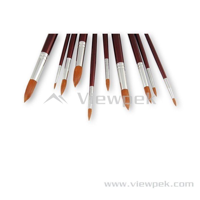  Watercolor Brushes - Round- A0003C