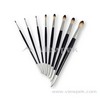  Watercolor Brushes - Round, A0002A-1