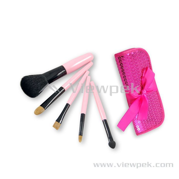  Makeup Brush Kit (Sparkling pouch)-M2002C