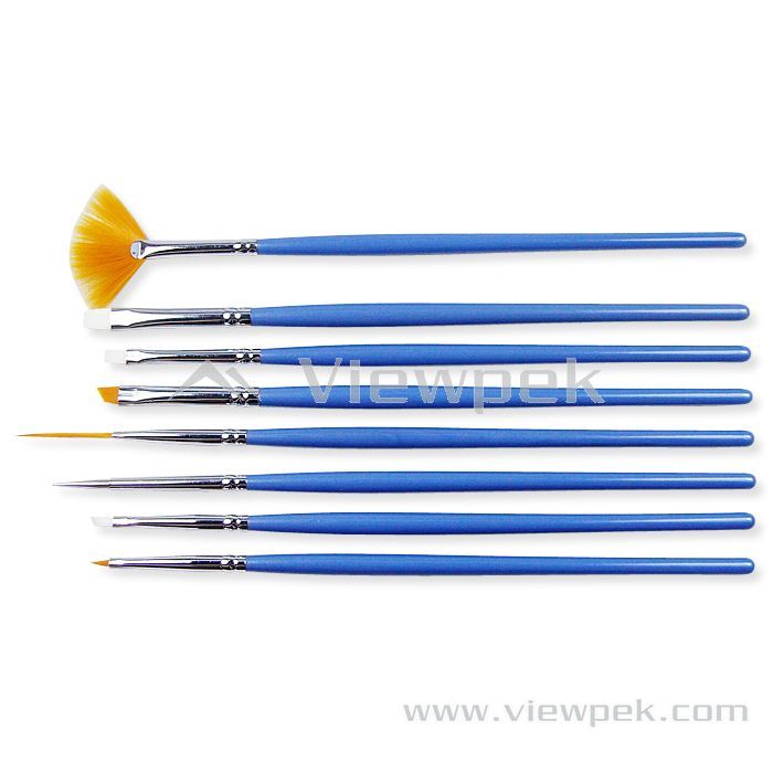  Economic Nail Art Brush Kit (8pcs)-N1080A08