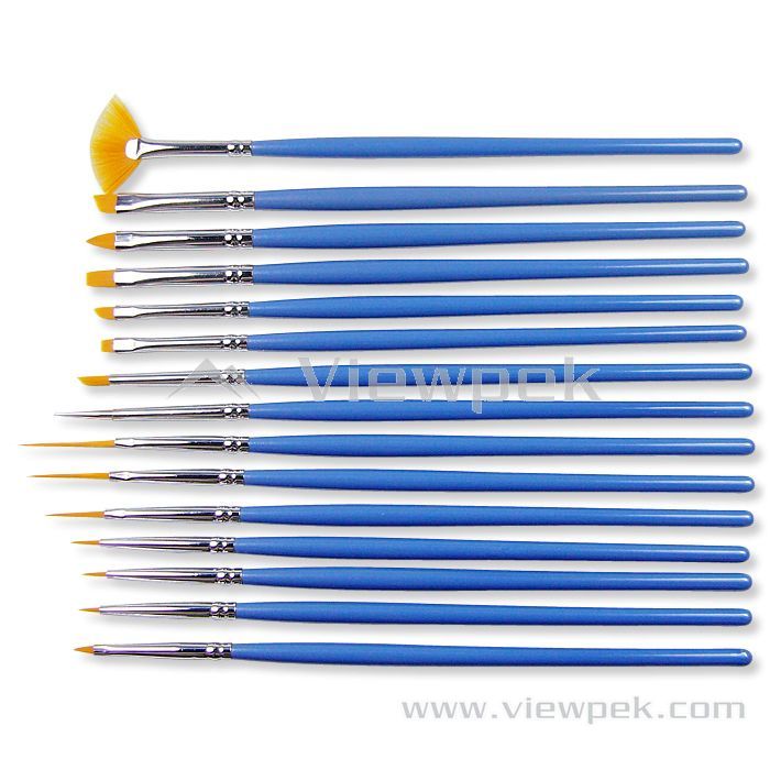  Economic Nail Art Brush Kit (15pcs)-N1080A15