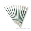  Chongking Bristle Oil&Acrylic Brushes - Flat, A0101B-1